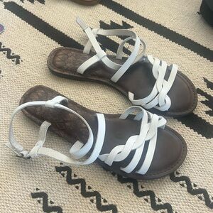 COPY - SZ 10 TIME and TRU White Sandals NEW